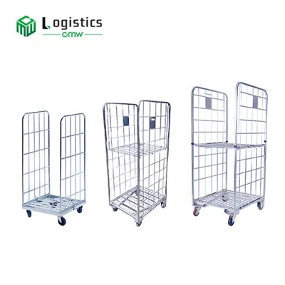 2 stranska zložljiva kletka